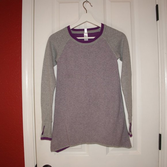 LULULEMON Ivivva Practice Freely Sweater sz 12 - Picture 3 of 11